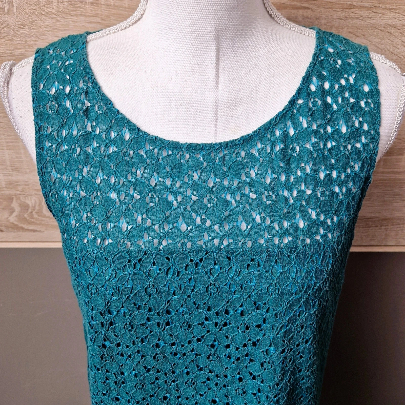 Vestido de renda Naf Naf Tamanho 42 – photo 2
